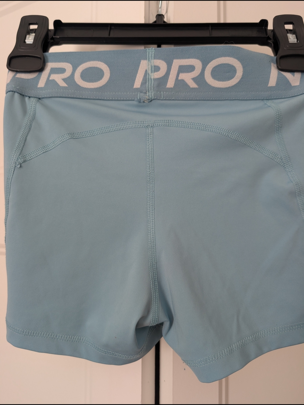 Nike Women's Pink & Light Blue Active Shorts - 2-Pack Small - Picture 12 of 12